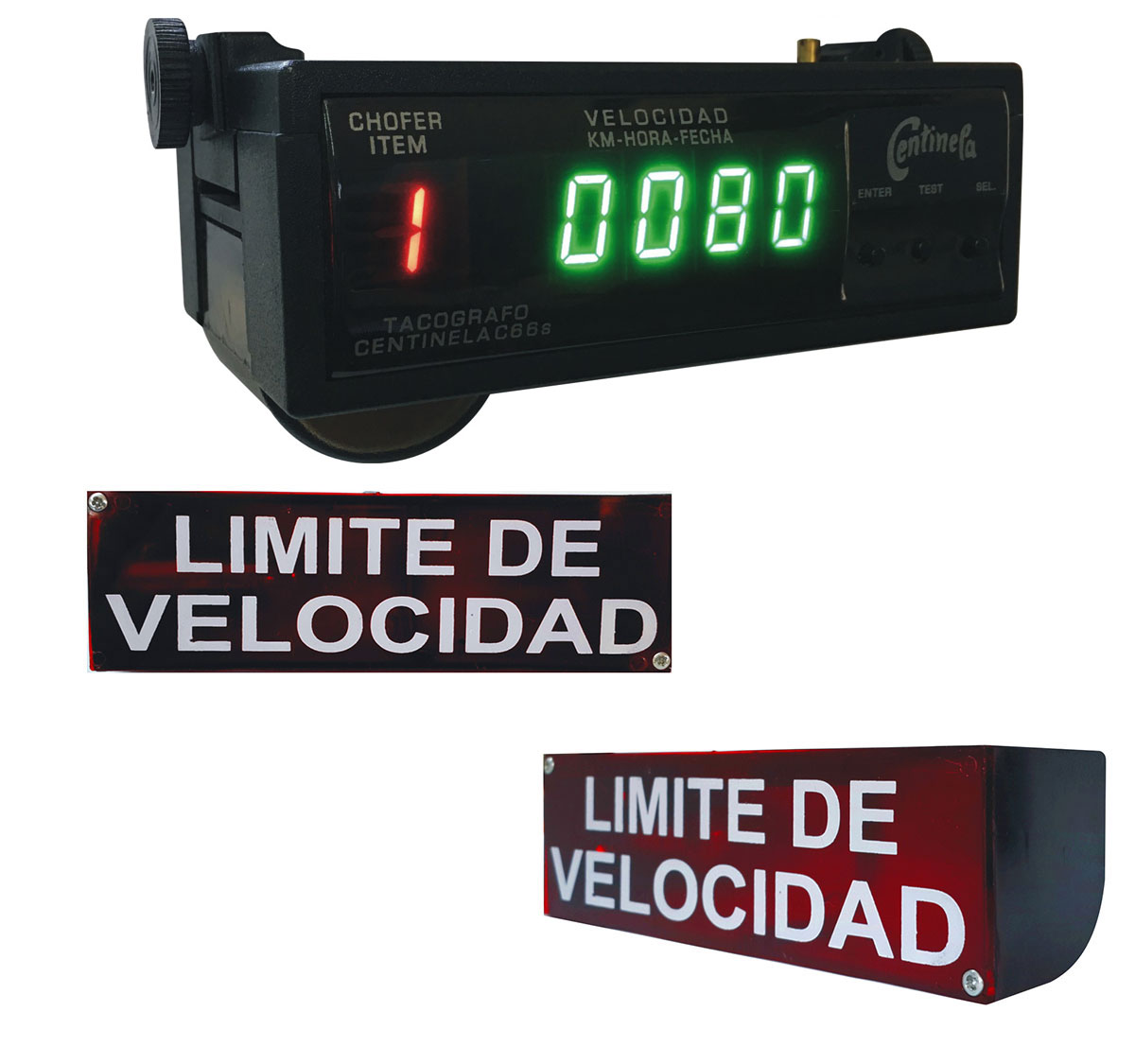 Tacografo Digital Centinela Display