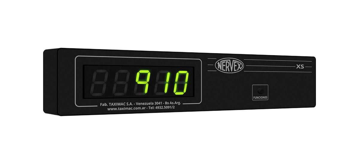 reloj taximetro homologado microprinter serie II