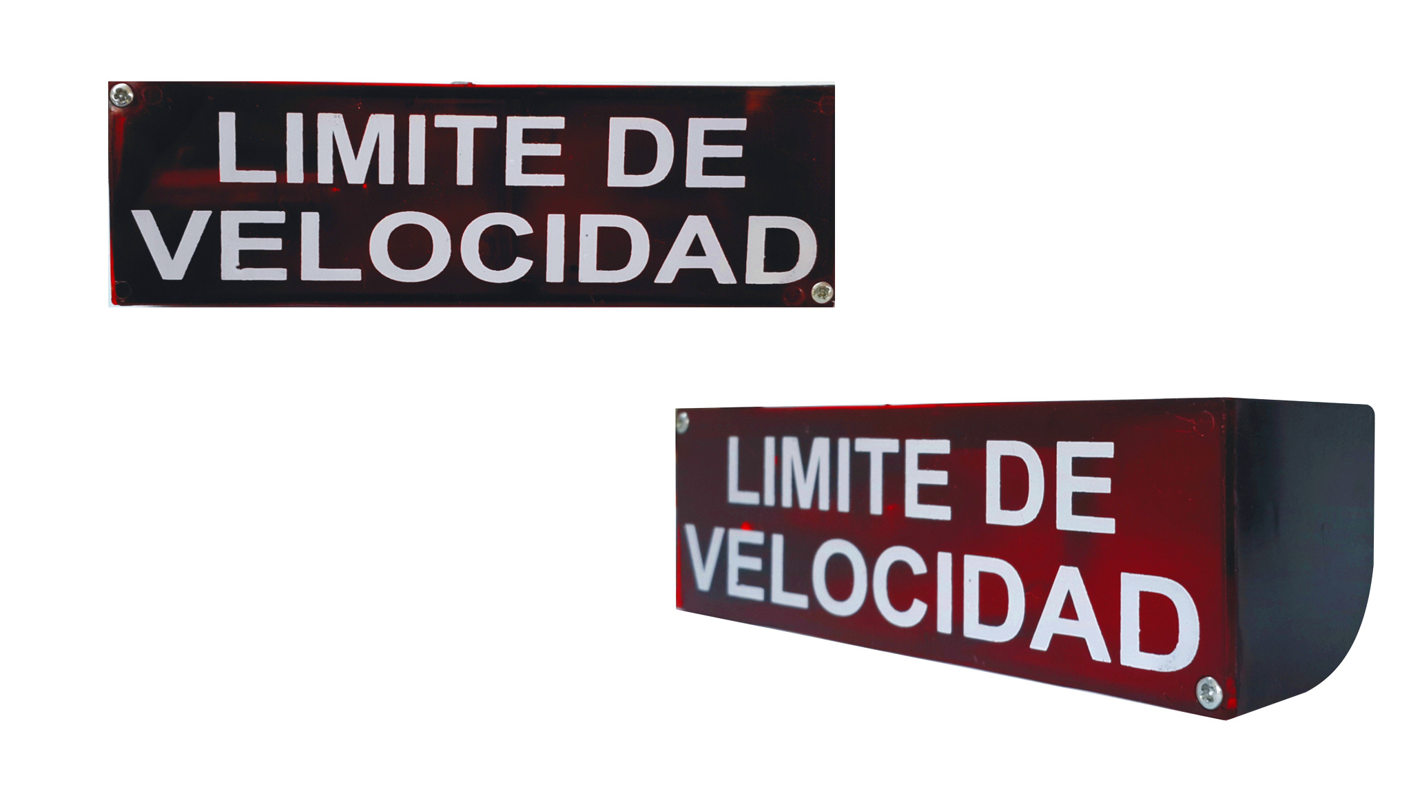 cartel limite de velocidad nervex