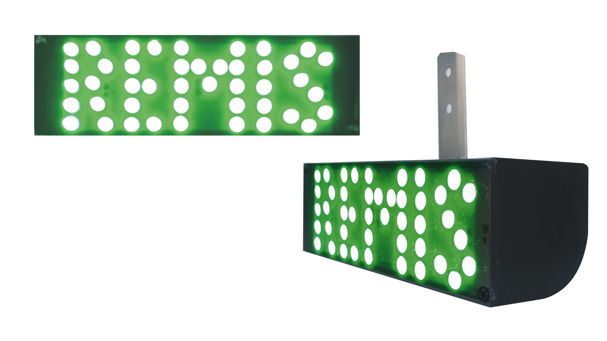bandera remis nervex led verde