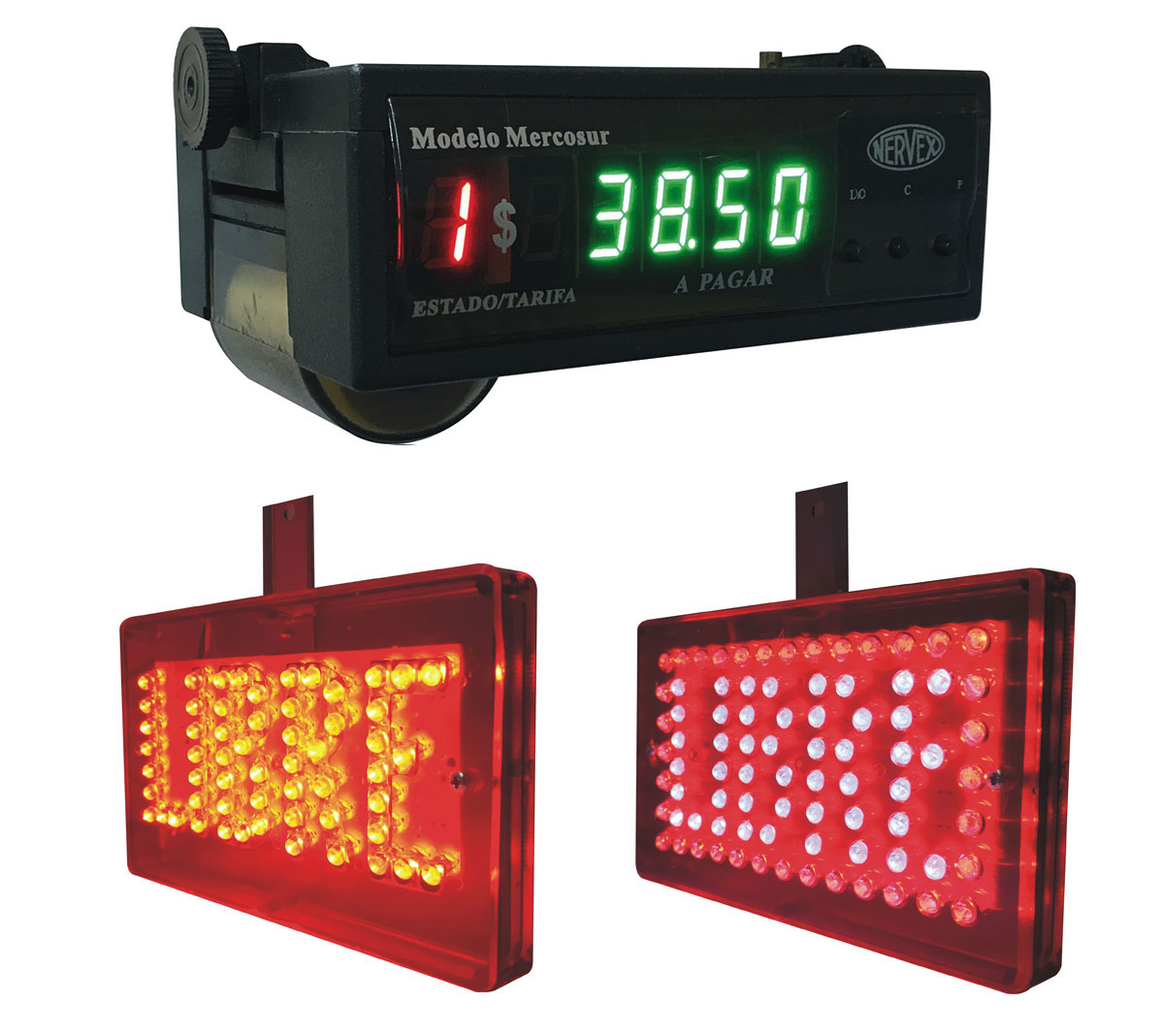 reloj taximetro homologado microprinter serie II