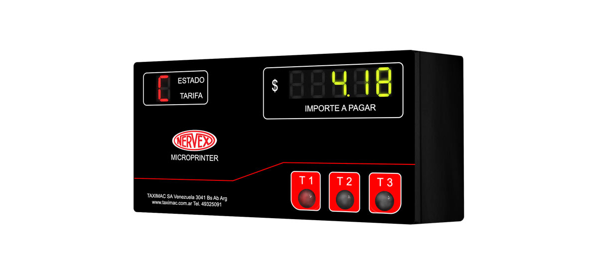 odometro remis nervex microprinter